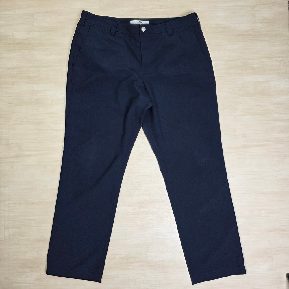 Bluffworks Black Work Play 5 Pocket Performance Chino Pants Size 37 W 32 L